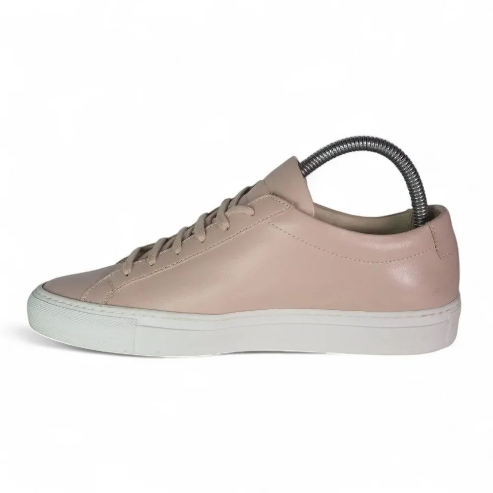 Woman by Common Projects Achilles Leather Sneakers‎ Apricot Pink Women's 7/38